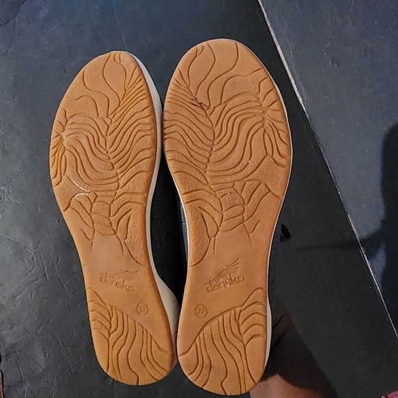 Dansko Blue Olisa Denim Lace Up Canvas Shoes Size EU 37 - Picture 7 of 10